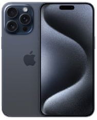 Apple iPhone 15 Pro Max pametni telefon, 512GB, Blue Titanium
