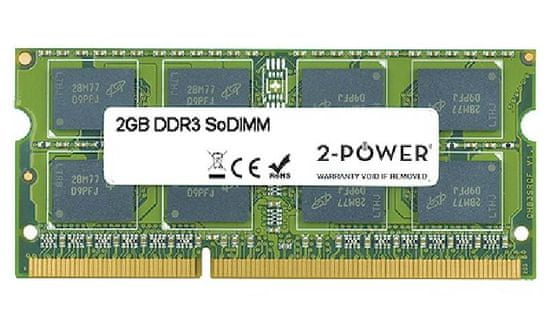 2-Power 2GB PC3-8500S 1066MHz DDR3 CL7 SoDIMM 2Rx8 (doživljenjska garancija)