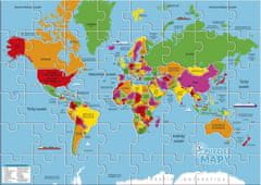 Dino Sestavljanke Zemljevidi sveta 82 kosov