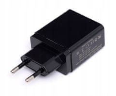 Kraft&Dele 4x USB 3.0 hitri polnilec 220V z LED 3.1A