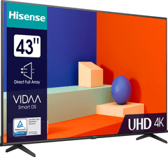 Hisense 43A69K 4K UHD DLED televizor, Smart TV