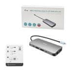 I-TEC USB-C Metal Nano 3x Display Docking Station, Power Delivery 100 W