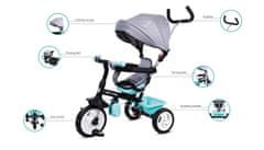 Sun Baby Svež turkizno siv tricikel za otroke