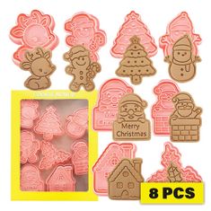 Cool Mango Božični modelčki za piškote (8 +8 kosov) - Biscuity