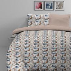 Svilanit otroška posteljnina Dino Love, bombažna, 140x200 + 50x70 cm