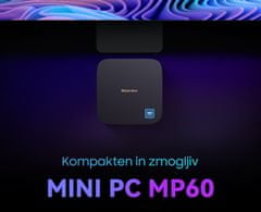 Blackview MP60 mini namizni računalnik, Intel N95, 16GB, SSD1TB, W11H (BV-PC-MP60-16-1TB-N95)