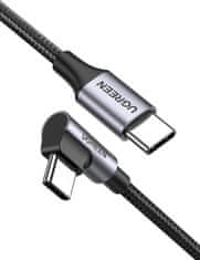 Ugreen USB-C na kotni USB-C kabel 60W 3M