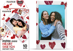 FujiFilm Instax Mini Heart Sketch film, 10 kosov