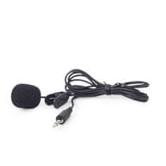 slomart gembird mic-c-01 priklopni mikrofon 3,5 mm črn