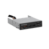 Chieftec All-in-one čitalec kartic 4x USB 3.2 Gen1 TypeA/C QC3.0 3,5" panel