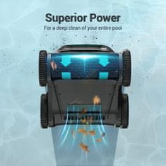 Aiper Seagull Pro baterijski robotski sesalnik za bazene, siv