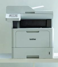 Brother DCP-L5510DW laserska večfunkcijska naprava, brezžična, črno-bela, A4, bela