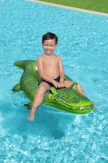Bestway napihljiv krokodil za plavanje z ročajem 1,52 m x 71 cm