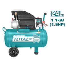 Total Zračni kompresor 24L / 1.1 kW / 96db / 8bar/IND (TC202461E)
