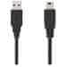 Nedis Kabel USB 2.0/ vtič USB-A - vtič USB Mini-B 5 pinov/ črn/ v razsutem stanju/ 3 m