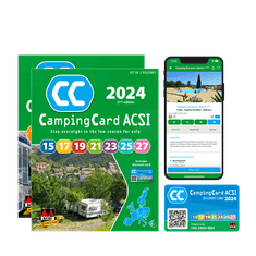 ACSI kartica in vodič po kampih 2024