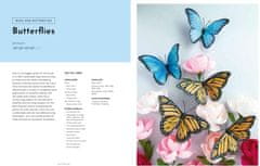 Rayher.	 Knjiga Crepe Paper Blooms, Bugs & Butterflies