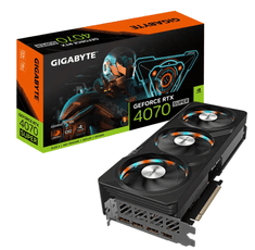 GeForce RTX 4070 SUPER Gaming OC 12G grafična kartica, 12 GB GDDR6X (GV-N407SGAMING OC-12GD)