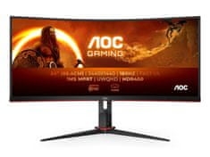 CU34G2XP/BK LED gaming monitor, 86,4 cm (34), VA, WQHD, ukrivljen