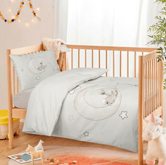 Svilanit otroška posteljnina Goodnight, bombažna, 140x200 + 40x60 cm