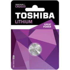 Toshiba Baterija CR2025 3V 1 kos Toshiba Lithium