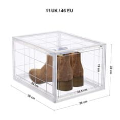 Artenat Organizator za čevlje Benu, 36 cm, prozoren