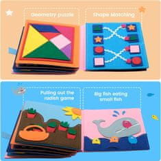 Mormark Montessori 3D senzorična knjiga | FIRSTBOOK