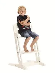 BabyDan jedilni stolček Dan Chair New, White/bel