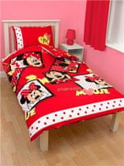 Disney Otroška posteljnina Minnie Mouse, Diva Single Reversible