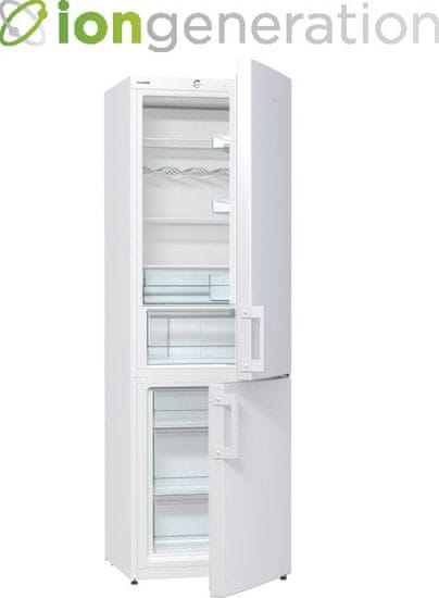 Gorenje Prostostoječi kombinirani hladilnik Essential Line RK6191EW