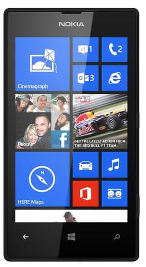Nokia GSM telefon Lumia 520, črn