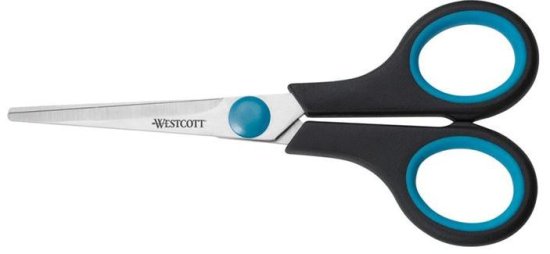 Westcott škarje Easy Grip 5"/13 cm