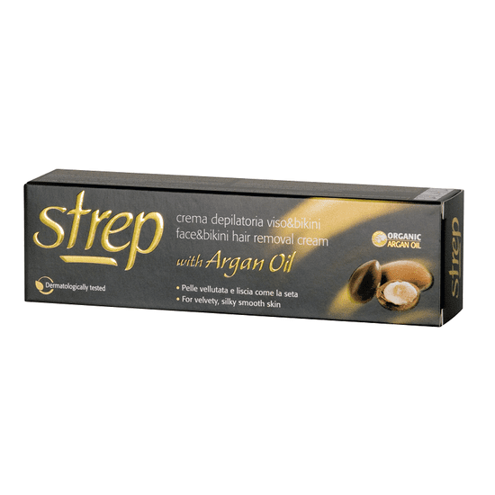 Strep Depilacijska Krema Z Arganovim Oljem Obraz Bikini Ml