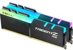 G.SKILL pomnilnik Trident Z RGB DDR4, 16GB Kit (2x 8GB), PC4-25600, 3200MHz, CL16, 1.35V (F4-3200C16D-16GTZR) - Odprta embalaža
