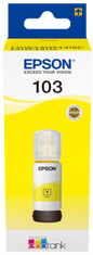 Epson EcoTank 103 črnilo, steklenička, rumena (C13T00S44A)