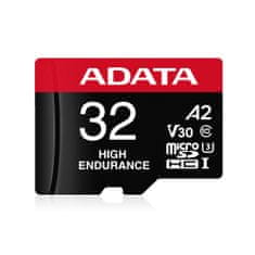 A-Data High Endurance microSDHC spominska kartica, 32 GB, V30, A2 + SD adapter
