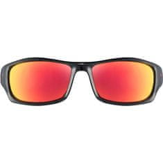 Uvex Sportstyle 211 sončna očala, črno-rdeča