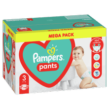 Pampers Pants hlačne plenice, Velikost 3, 6–11 kg, 128 kosov