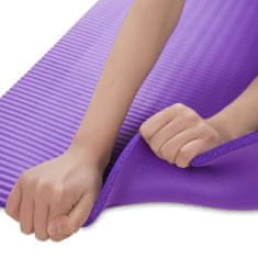 MG Gymnastic Yoga Premium protidrsna podloga za vadbo 10mm + ovitek, oranžna
