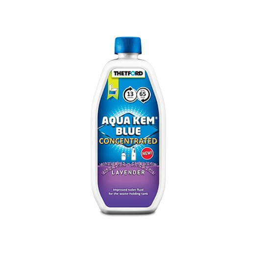 Thetford Kemikalija za prenosni in vgradni kemični WC Aqua Kem Blue koncentrat 0,78l - vonj SIVKE