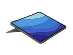 Logitech Combo Touch ovitek s tipkovnico za iPad Pro 11", grafitno siv