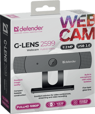 Defender G-lens 2599 spletna kamera, FullHD 1080p