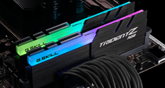 G.Skill Trident Z RGB pomnilnik (RAM), DDR4, 16GB (2x8GB), 3200MHz, CL14, 1.35V, XMP 2.0 (F4-3200C14D-16GTZR)