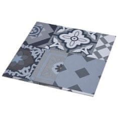 shumee Samolepilne talne plošče 20 kosov PVC 1,86 m2 barvni vzorec