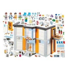 Playmobil Bolnišnica z opremo, Gradbeni materiali, gradbeništvo PLA70190