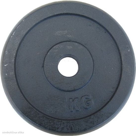 Fitmotiv utežni disk iz gusa, 2,5 kg (UTG02)
