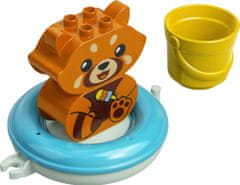 LEGO DUPLO 10964 Zabava med večernim kopanjem: Plavajoči rdeči panda