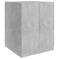 Vidaxl Omara za pralni stroj betonsko siva 71x71,5x91,5 cm