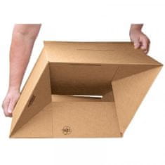 Kartonska škatla QUICKBOX 160 x 130 x 75 mm 100/1