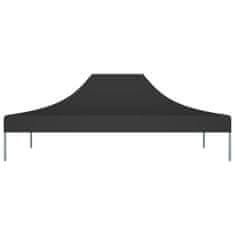 shumee Streha za vrtni šotor 4x3 m črna 270 g/m2